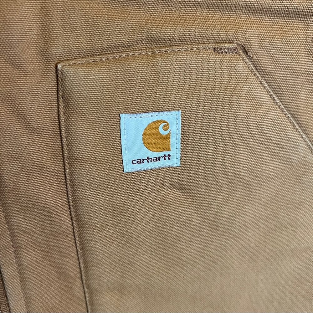 Carhartt Brown and Tan Jacket